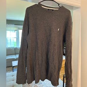 Polo long sleeve sweater